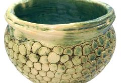 Doniczka Ceramiczna Handmade Źródło Życia