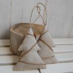Lniane choinki - 