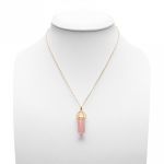 Naszyjnik "Cherry Energy" - Blask Miłości i Witalności z Kwarcem - 