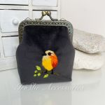 Portmonetka welurowa damska “Praszek” - 