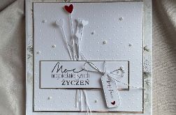 Kartka w pudełku z kopertą! Ślub!