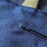 Granatowa duża torba do pracy na laptopa - 