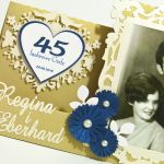 Kartka z okazji 45 rocznicy ślubu ze zdjęciem - null