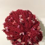 Dziergana czapka zimowa - elegancka rękodzieło dziergana na drutach
