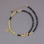 Naszyjnik agatowy. - Naszyjnik agatowy.