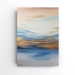Abstrakcja-obraz akrylowy 100x70 cm.  - 