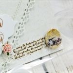 Kopertówka z okazji ślubu-delikatność kwiatów - 