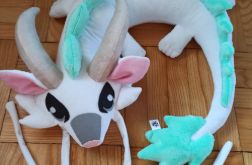 Smok Haku maskotka handmade studio Ghibli