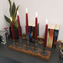 Świecznik Loftowy 5-ramienny F005_1-W1 Loft