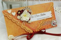 Kopertówka z okazji ślubu-zachód słońca