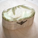 Szkatułka liście paproci - 2