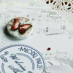 Kopertówka z okazji ślubu-bordowa rapsodia'' - 