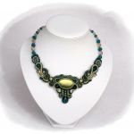 Kolia sutasz Green-Emerald & Gold - 