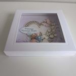 Kartka w pudełku na Pamiątkę Pierwszej Komunii Świętej - Kartka w pudełku na Pamiątkę Pierwszej Komunii Świętej