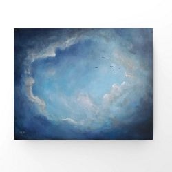 Na niebie-obraz akrylowy formatu 40/50 cm 