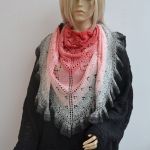 Chusta z sercem WALENTYNKI - ciepło w szyję