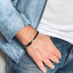 Bransoletka męska turmalin turkus tt93 - 