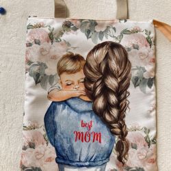 Torba Shoperka "Best mom", duża