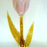 tulipan ze szkła fusing - 
