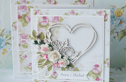 Kartka ślubna "Serce" v,2