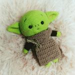 Baby Yoda - Szydełkowa Maskotka - Baby Yoda