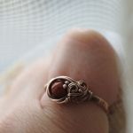 Margette - pierścień z kalcytem - 