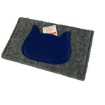 Wallet with blue cat - 