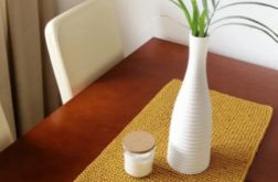 Bieżnik,obrus ręcznie robiony na stół 35x60cm.