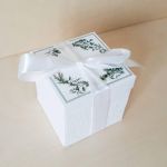 Kartki ślubne Exploding box ślubny #0005a - Pamiątka na ślub od chrzestnej