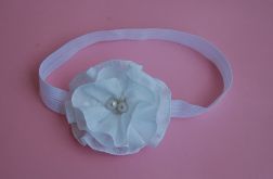 Opaska niemowlęca - "Niewinność bieli"