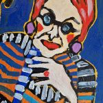 Obraz do salonu pasiaste myśli - 