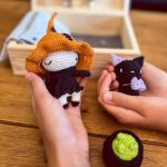 Drewniany Domek Wiedźmy - halloween/jesień - 