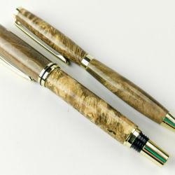 Pióro wieczne i długopis - zestaw