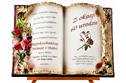 wyjątkowy Upominek urodzinowy w formie księgi