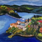 Pieniny Polska, 40x50x2 cm,płótno  - 