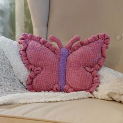 Poduszka pluszowa "Motyl", Poduszka dekoracyjna, Prezent dla dziecka