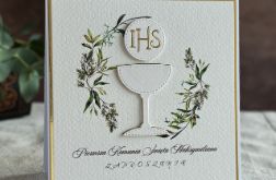 Ręcznie robione zaproszenia komunijne, 4B