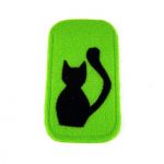 Cat in green - 