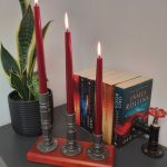 Świecznik Loftowy 3-ramienny F003_1-W2 Loft - Świecznik Loftowy F003_1-W1 loft