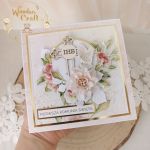 Kartka pamiątka I Komunii "RoseWine1" GOTOWA - 