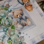 Pudełko na Ptasie mleczko dla chłopczyka - Z boku