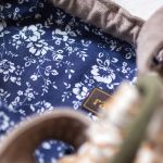 Plecak torba 2w1 patchwork w kwiaty - 