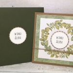 Kartka ślubna z wieńcem 1 - 