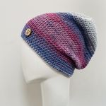 Czapka przejściowa cienka beanie smerf bawełna 32 - bawełniana czapka