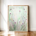 Oryginalna akwarela. Łąka 23x31cm - 