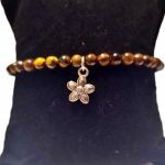 Bransoletka z kamieni tygrysiego oka - dobrobyt i szczęście - bransoletka - tygrysie oko