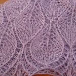 Chusta wrzosowe liscie - 