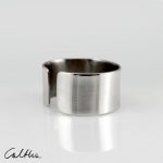 Gładka - srebrna obrączka (1900-06) - Srebrny pierścionek