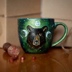 Kubek malowany - Gwiezdny Niedźwiedź