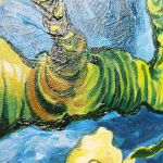 "Kwitnący migdałowiec" .V.van Gogh  - 